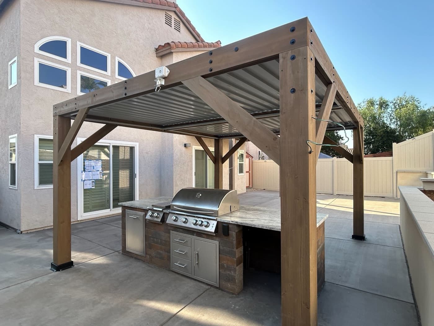 Drought-tolerant planting and hardscape by Modern Yardz in Scripps Ranch